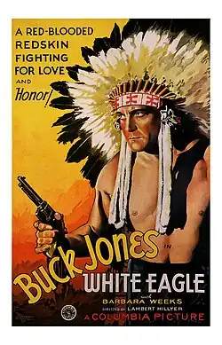 Description de l'image White Eagle 1932 movie poster.jpg.