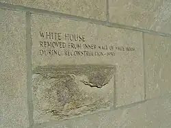 Morceau de la Maison-Blanche.