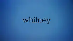 Description de l'image Whitney intro logo.jpg.