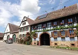 Anciennes fermes,36 et 34 rue Principale.