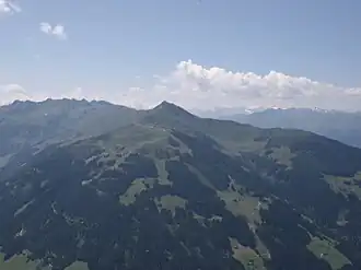 Vue depuis le nord-ouest.