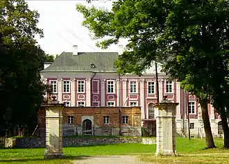Palais sapieha à Wieleń, Pologne