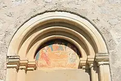 Détail de la sainte Trinité.