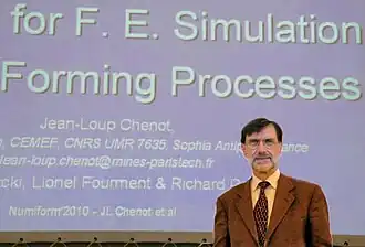 portrait de Jean-Loup Chenot