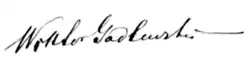 signature de Wiktor Godlewski