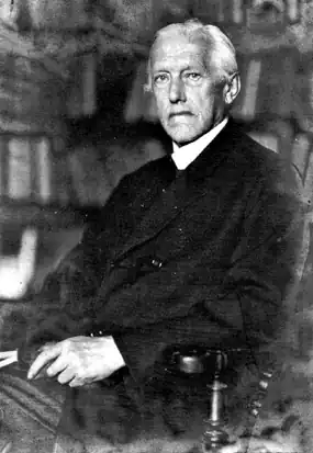 Le philologue Wilamowitz-Moellendorf.