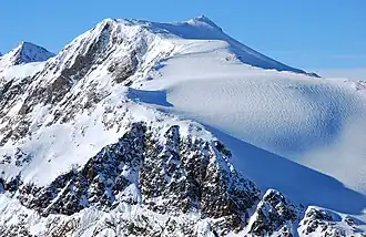 Vue du Wilder Freiger depuis l'est.