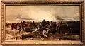 L'artillerie Française menacée par un assaut des uhlans en 1870, Beauquesne, Paris musée de l'armée.