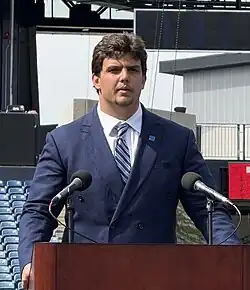 Description de l'image Will Campbell at Foxboro (cropped).jpg.