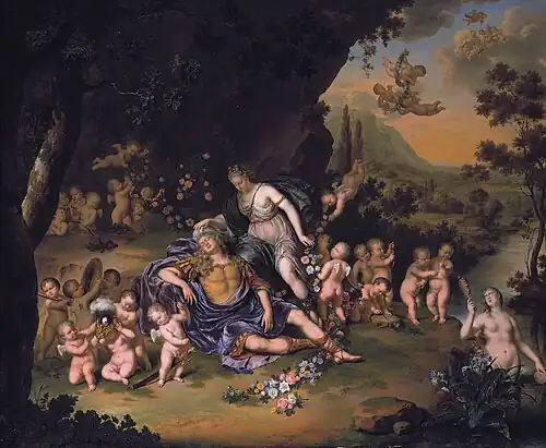 Renaud et Armide (1709),Mauritshuis, La Haye.