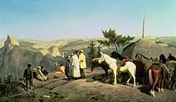 Vallée de Yosemite depuis Glacier Point, 1874