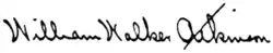 signature de William Walker Atkinson