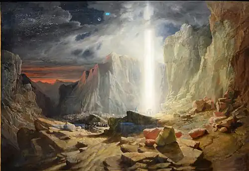 Les Israélites traversant le désert, 1845, huile sur toile, Bristol City Museum and Art Gallery.