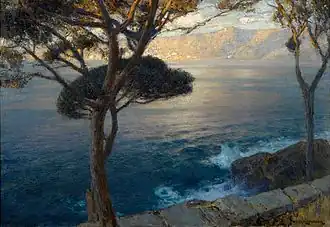 Willy Hamacher, Riviera méditerranéenne