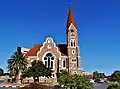 L'église luthérienne de Windhoek.