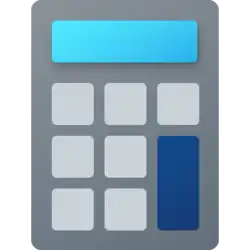 Description de l'image Windows Calculator icon.png.
