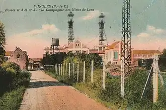 Fosse n° 3 - 4 des mines de Meurchin