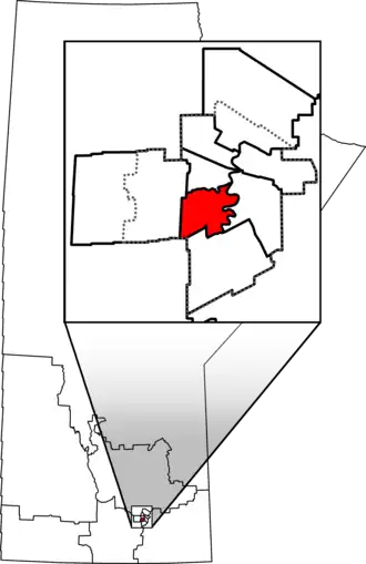 Carte de la circonscription