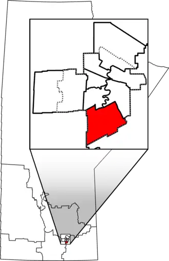 Carte de la circonscription