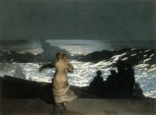 Winslow Homer, Nuit d'été, 1890, huile sur toile, Paris, musée d'Orsay