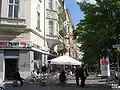 Angle de la place formé par la Nollendorfstraße et la Maaßenstraße
