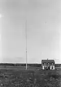 La station de télégraphie sans fil en 1909.