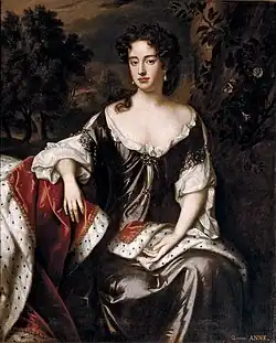 Portrait de la reine Anne (collection privée)