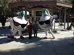 Mascottes du parc