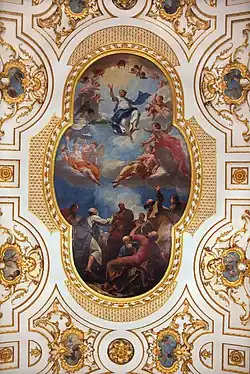 Ascension de Jesus Christ, Great Witley Church, Worcestershire, Angleterre