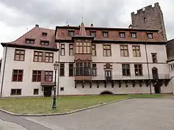 Façade arrière du château.