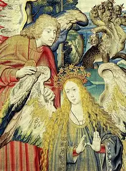 Femme de l'Apocalypse, Willem de Pannemaker&nbsp;(en), XVIe&nbsp;siècle.