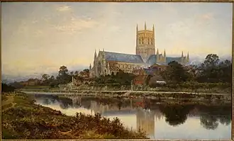 Worcester Cathedral, 1894, Chazen Museum of Art