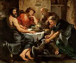 Rubens, Jupiter et Mercure chez Philémon et Baucis, 1620-25, Vienne.