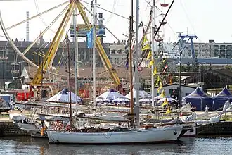 «Wyvern av Aalesund» ex «Wyvern von Bremen» construit en 1992 en acier. L'architecte Horst E. Glacer. Chantier naval: Abeking & Rasmussen et Bremer Vulkan