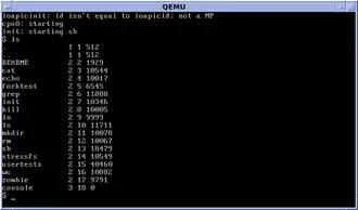 L'OS Xv6 était une version open source destinée à l'enseignement, et reprenant le noyau d’UNIX v6.
