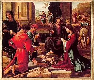 Adoration des bergers