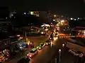 Yaoundé la nuit.