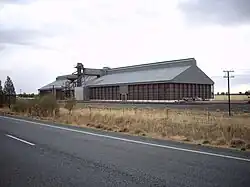 Photo d'un silo à grains.