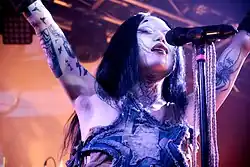 Yeule en concert à Seattle en 2023