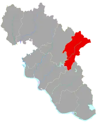 Localisation de Yīngshān Xiàn