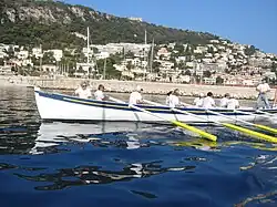 Yole de Villefranche sur Mer