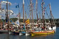 Fête maritime de Douarnenez en 2008, après Brest 2008.