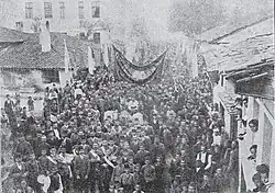 Révolution à Prilep, 1908.