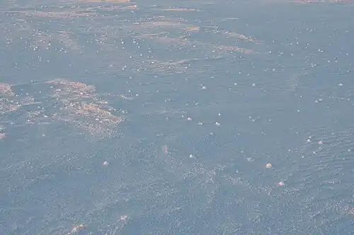 Yukimarimo à la base antarctique Concordia en 2014.