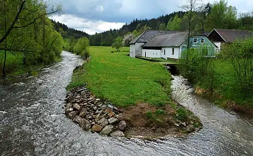 Zábrdí : ancien moulin.