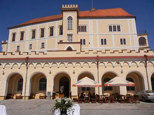 Cour intérieure du château.