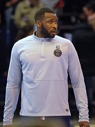 N'Diaye en novembre 2014 avec le Paris SG.