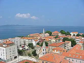 Zadar (Croatie).