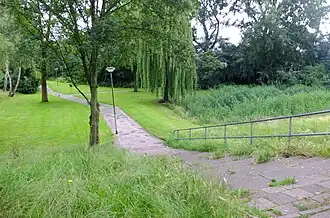 Parc du quartier de Zalmplaat.