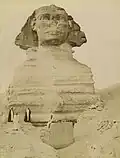 Sphinx de Gizeh.